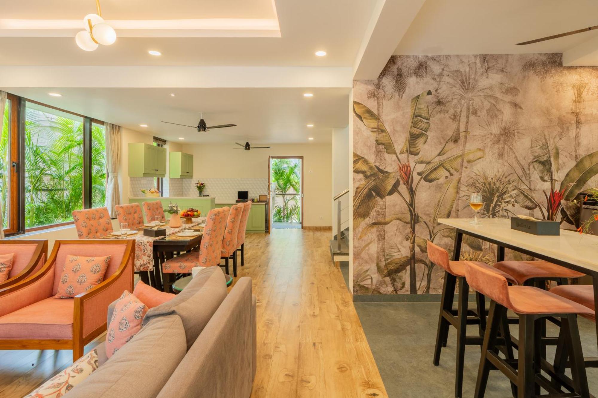 Elivaas 3 Bhk Pvt Pool & Bar - Villa Valerie Oxel Zewnętrze zdjęcie