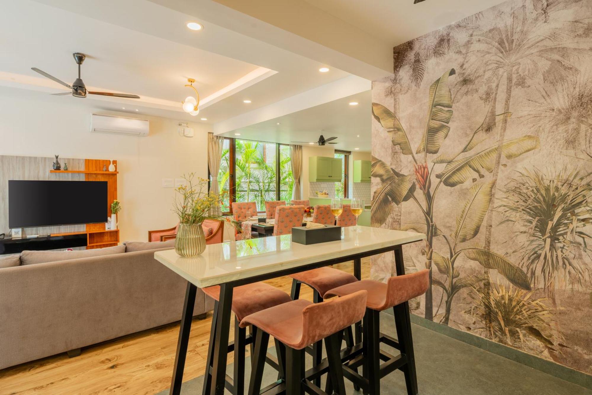 Elivaas 3 Bhk Pvt Pool & Bar - Villa Valerie Oxel Zewnętrze zdjęcie